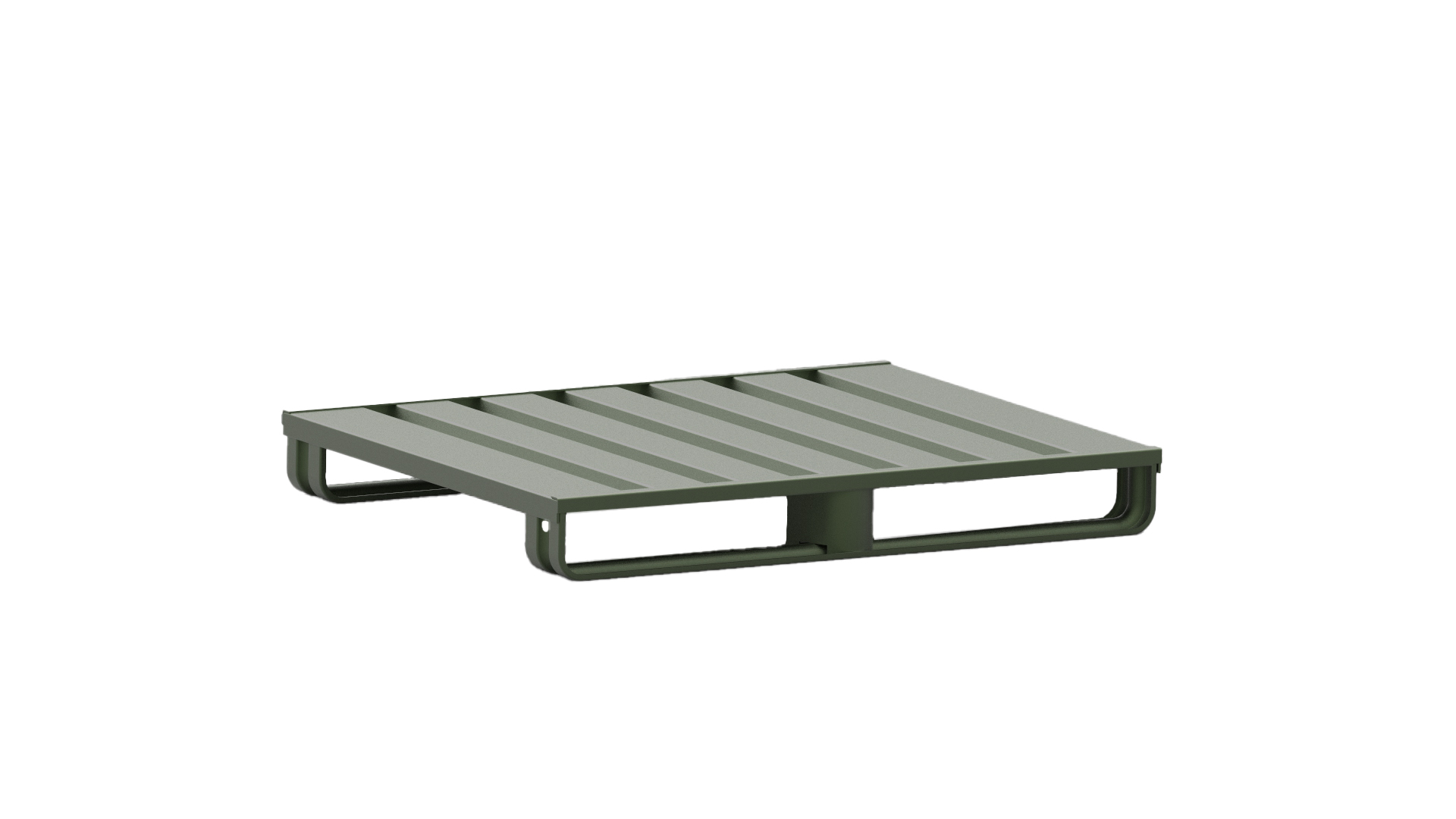 Palette plate en acier - M3162-02-02